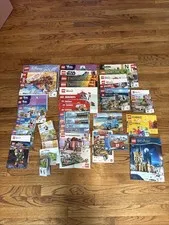 HUGE Lot LEGO Booklets Instructions Harry Potter Disney Star Wars Minecraft Etc.
