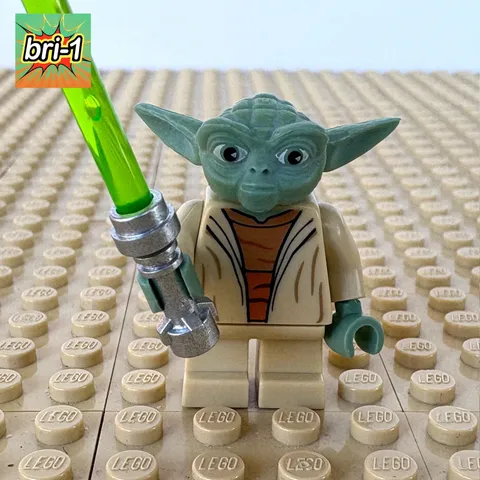 LEGO Star Wars Episode 3: Jedi Master Yoda LIGHTSABER sw0685, 8020295 2015 WHITE