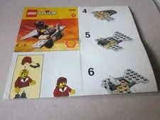 Lego Building Instructions Instruction System 2542 Airplane Airplane
