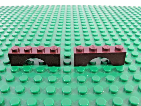2x LEGO Dark Brown Arch 1 x 4 x 1 Queen Anne's Revenge 4195 #3659 MINT!
