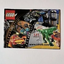 Lego 2001 Instruction Shopping Manual
