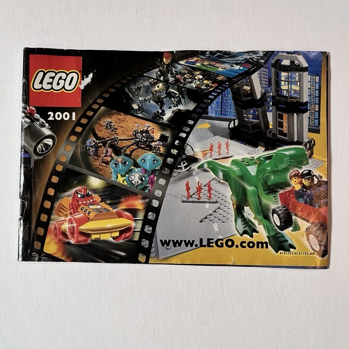 Lego 2001 Instruction Shopping Manual