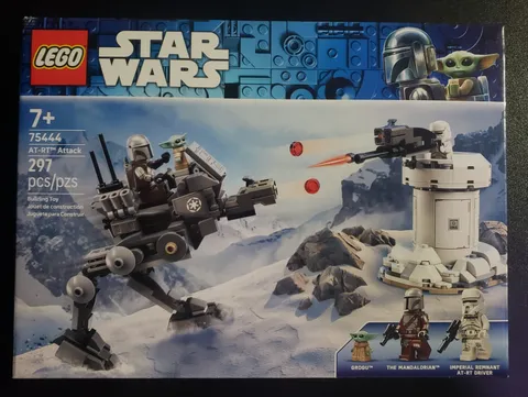 Star Wars Lego Box Set 75444 AT RT Attack, Imperial Remnant Driver Minifigure 