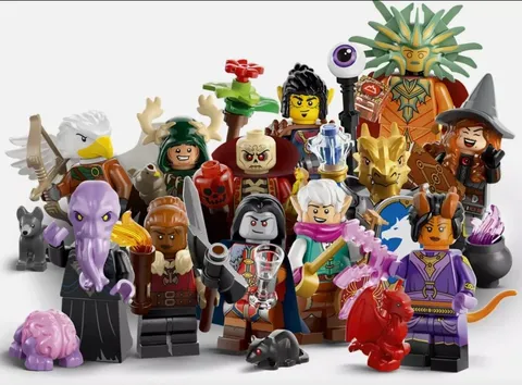 Lego Series Dungeons & Dragons 71047 D & D Collectible Minifigures CMF Figs