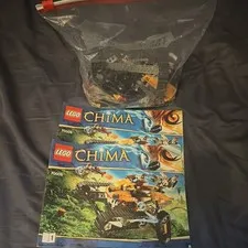 LEGO Legends of Chima 70005 Laval's Royal Fighter complete Set Without Box