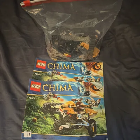 LEGO Legends of Chima 70005 Laval's Royal Fighter complete Set Without Box