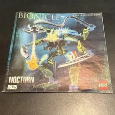 Lego Bionicle Set #8935 Nocturn Instructions 2007 HTF