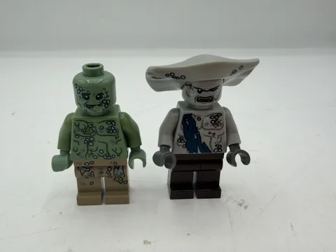 Authentic LEGO Maccus & Hadras Minifigure Lot Black Pearl 4184