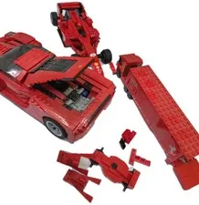 LEGO Racers  Scuderia Ferrari Car Racing Car