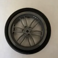 LEGO 88517c01 Motorcycle Wheel 75mmD x 17mm x Tire 94.2mmD x 22mm  88517 88516