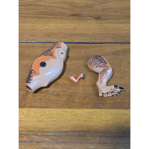 LEGO Jurassic World T-Rex Dinosaur Body Parts Torso Leg Arm Dark Orange 34738