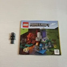LEGO® Minecraft The Ruined Portal Manual Book 6372708 for Set 21172 & Mini Fig