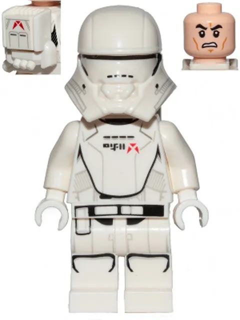 LEGO [No Color/Any Color] First Order Jet Trooper sw1055 Used Genuine