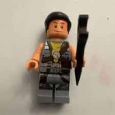 LEGO Minifigure Zander Exclusive Minifigure from 75147 WRONG HAIRPIECE