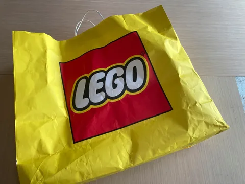Lego Shopping Bag - Large 23.5 w X 20 h X 8” depth Paper Based