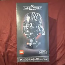 LEGO Star Wars Darth Vader Helmet 75304 Display Stand Included 834 pcs