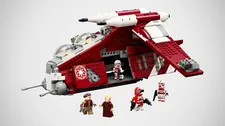 Complete LEGO Star Wars 75354 Coruscant Guard Gunship w/minifigs + instructions