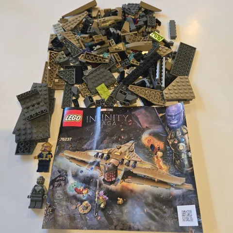 LEGO Super Heroes: Sanctuary II: Endgame Battle 76237 Partial Set W Instructions