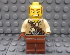 Cowboy Series 1 Ammo Belt Revolver Gun 8683 LEGOMinifigure Col016 No Hat