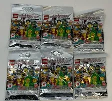 Lego Minifigures Lot Series 20 BLIND BAGS Limited Edition 71027 Set Of 6 SEALED