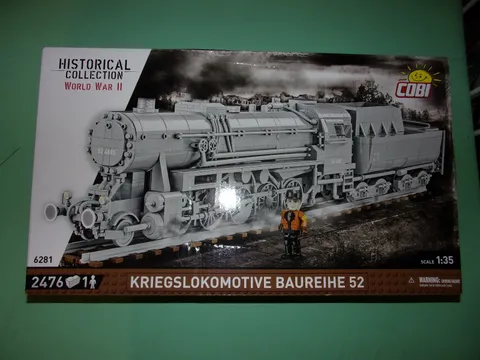 COBI GERMAN MILITARY STEAM LOCOMOTIVE BR 52 6281 NEW (No. 2)