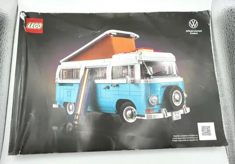 LEGO Manual Only 6384273 Paper Instructions 10279 VW T2 Camper Van