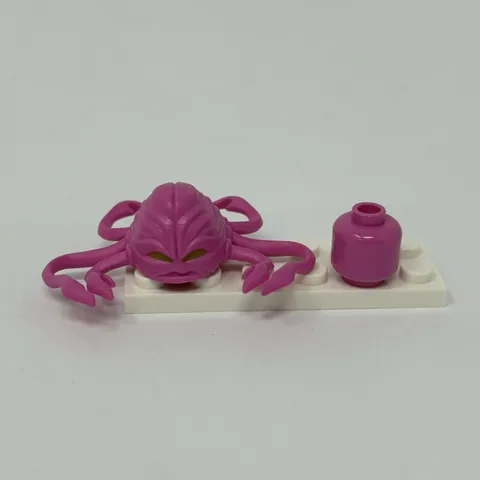 Lego The Kraang Minifigure Dark Pink Head Brain 79100 Lab Escape TMNT