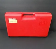 DAMAGED Vintage Lego Red Carrying/Storage Case 17x10x5 (Please read condition)