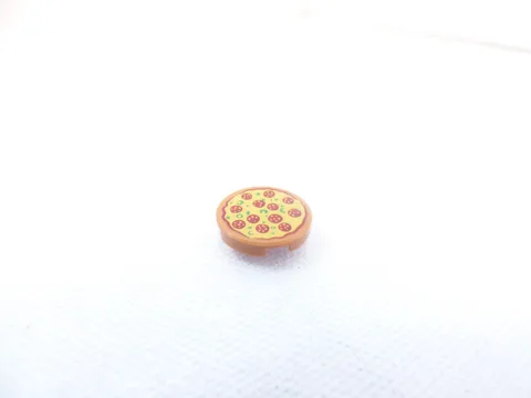 Lego 2x2 Pizza Tile 4150pb165