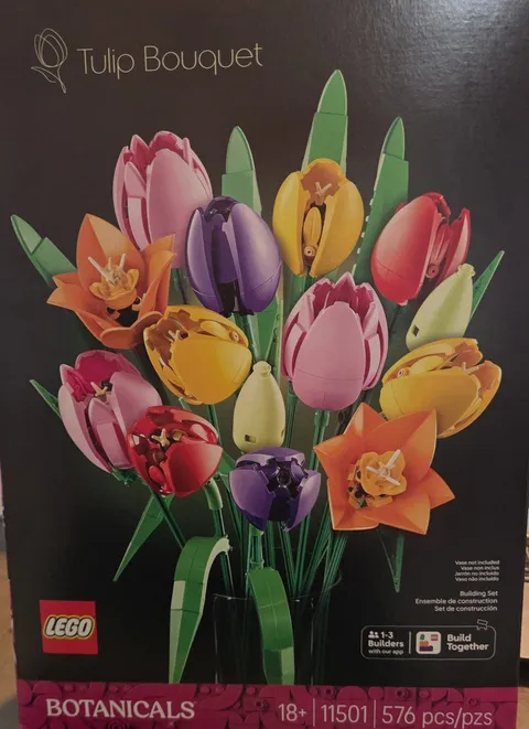 LEGO Botanicals ~Tulip Bouquet - Set 11501 - 576 pieces NEW !