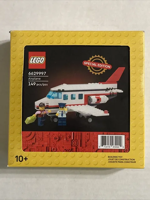 NISB - LEGO 6629997 / 5010053 Airplane Special Edition GWP Brand New!