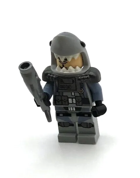 Lego Ninjago Movie Hammer Head Mini Figure 70610 With Different Head