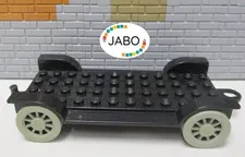 (G13/12) LEGO Fabuland x852c01 Vehicle Chassis Chassis 6x12 Black 3682