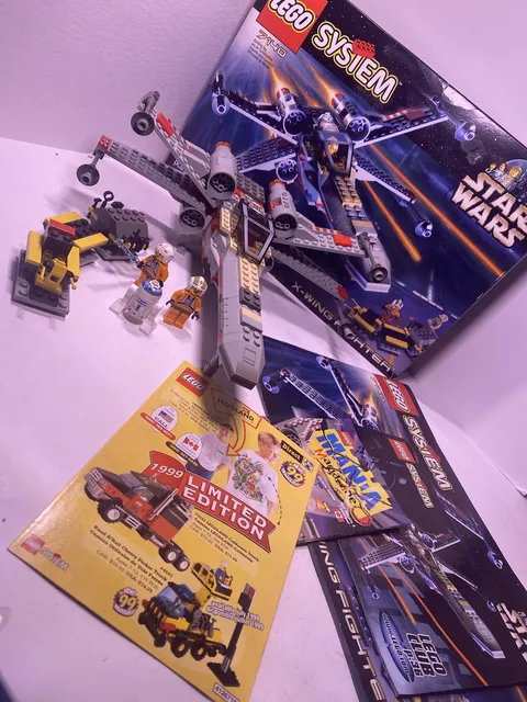 Lego Star Wars: X-Wing Fighter 7140 Near Complete With BOX and Booklets