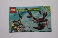 LEGO® Aqua Raiders 7772 Lobster Strike Instruction Manual Only!