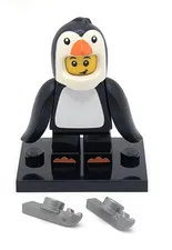 Lego 71013 Minifigure Series 16 Penguin Boy with Skates and Stand col16-10