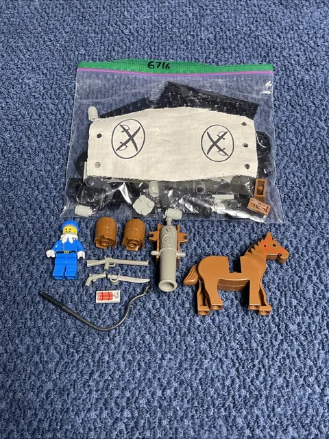 LEGO Western 6716 Covered Wagon 100% Complete