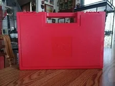 Vintage 1985 Lego Carrying Case Red 4960