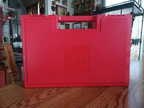 Vintage 1985 Lego Carrying Case Red 4960