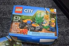 LEGO City: Jungle Buggy (60156) 100% complete w/ minifig & instructions OPEN BOX