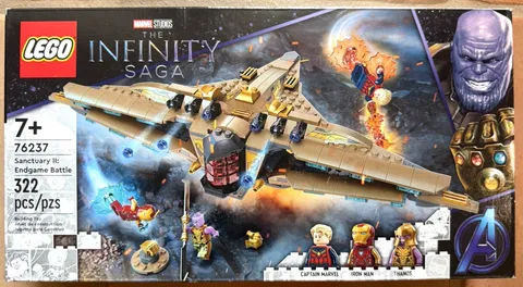 New LEGO Marvel The Infinity Saga: Sanctuary II Endgame Battle (76237) Thanos