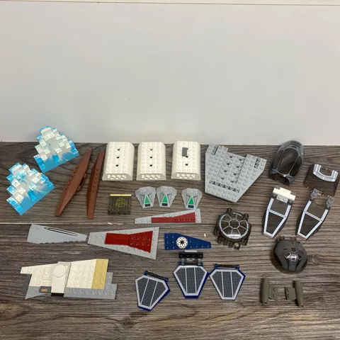 Lot Of Star Wars Lego Bricks| Cockpits, Wings, Hoth Mountains, & More