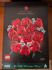 2024 LEGO Botanical Collection Bouquet of Roses #10328 New in Box Factory Sealed