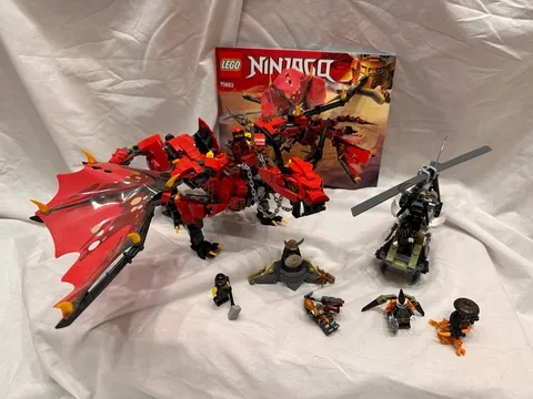 Pre-owned LEGO Set Ninjago 70653 Firstbourne Figs & manual included