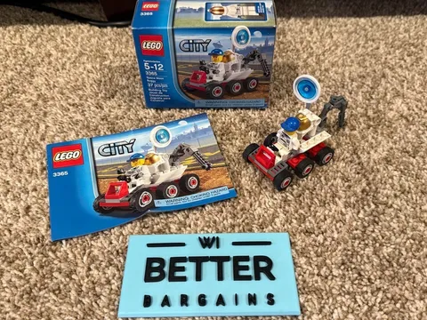 LEGO City 3365 SPACE MOON BUGGY - 100% Complete with Box, Minifigure and Manual