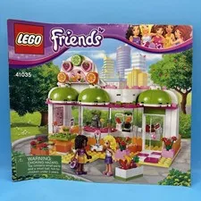 2014 Lego Friends 41035 76-page Construction Building Manual Booklet