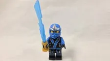 Lego Minifigure Ninjago The Final Battle Blue Kimono Jay Ninja Figure