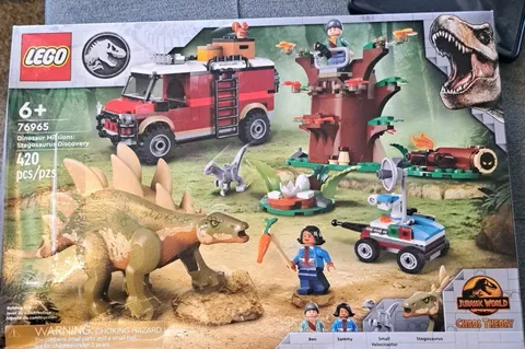 LEGO Jurassic World Dinosaur Mission Stegosaurus Discovery 76965 📦 Fast Ship 📦