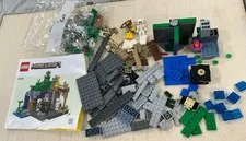 Lego Incomplete Set 21189 Minecraft W/ Instructions Sealed Bag #3 W Minifigures.