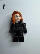 Lego New Black Widow Black Hands Super Hero Minifigure Girl